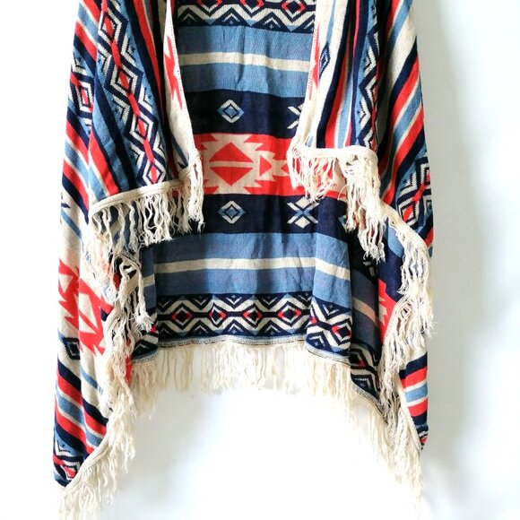 Copper Key Multicolor Patterned Cardigan - Picture 3 of 6